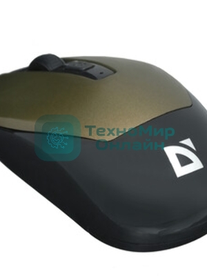 Мышь беспроводная Defender Wave MM-995 бронзовый, 1600 dpi, радиоканал, USB, кнопки - 4