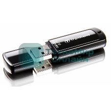 Флешка USB Transcend JetFlash 350 (TS8GJF350), 8Gb, USB 2.0, R/W 12/5, черный