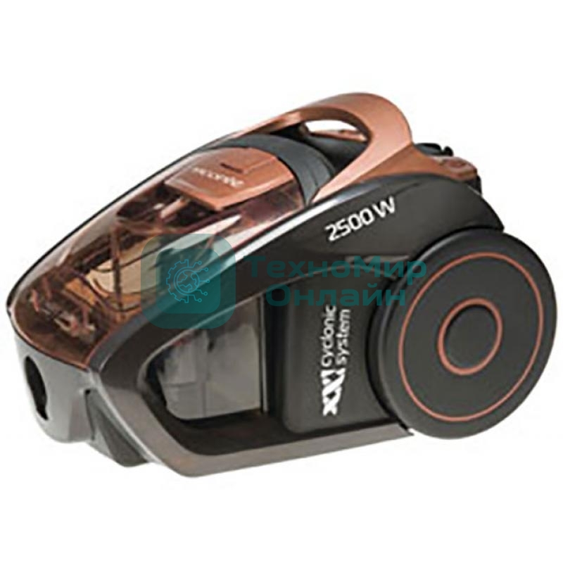 Пылесос Viconte VC-381 коричневый, 400/2400 Вт, уборка сухая, пылесборник контейнер 2 л