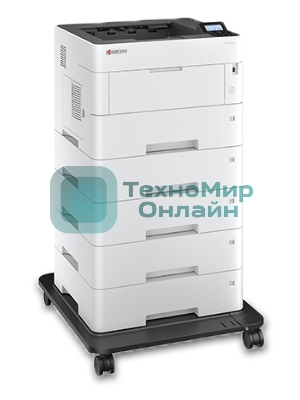 Принтер лазерный Kyocera P4140dn (1102Y43NL0), A3, ч/б, печ. до 40 стр/мин. (А4) до 22 стр/мин. (А3), 1200 x 1200 dpi, USB, RJ-45, Air Print