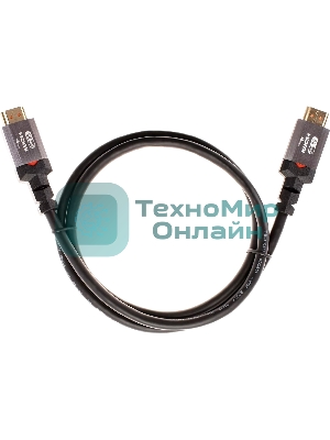 Кабель Telecom TCG365-1M HDMI 19M/M,ver. 2.1, 8K@60 Hz 1m метал разъемы, Telecom TCG365-1M