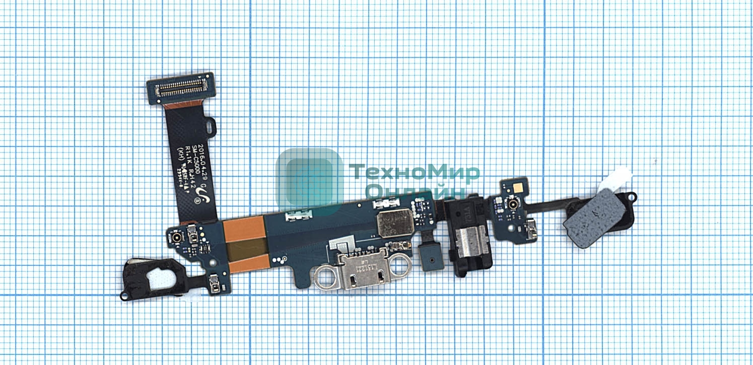 Шлейф разъема питания для Samsung Galaxy C5 C5000