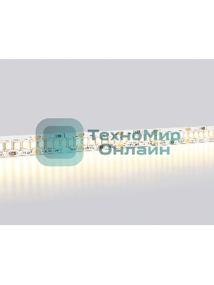 Светодиодная лента Ambrella light GS3401 2835 240Led/ 20W m/ 24V IP20 3000K/ 5000*10*1.2mm (2 конт.)