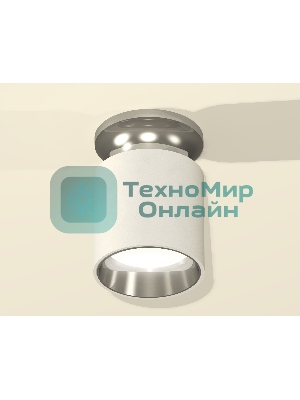 Светильник Ambrella Light XS6301142 SWH/PSL белый песок/серебро полированное MR16 GU5.3 (N6903, C6301, N6112)