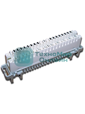 Плинт размыкаемый LSA Profil, Eco, 10 пар, маркировка от 1 до 0