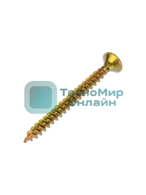 Саморез универсальный Kranz 3.5х40, желтый цинк, упаковка поставщика (12 000 шт.)