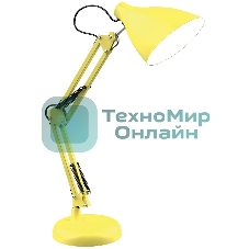 Светильник Gauss GT0035 настольный на струбцине/основание E27 желтый 60Вт