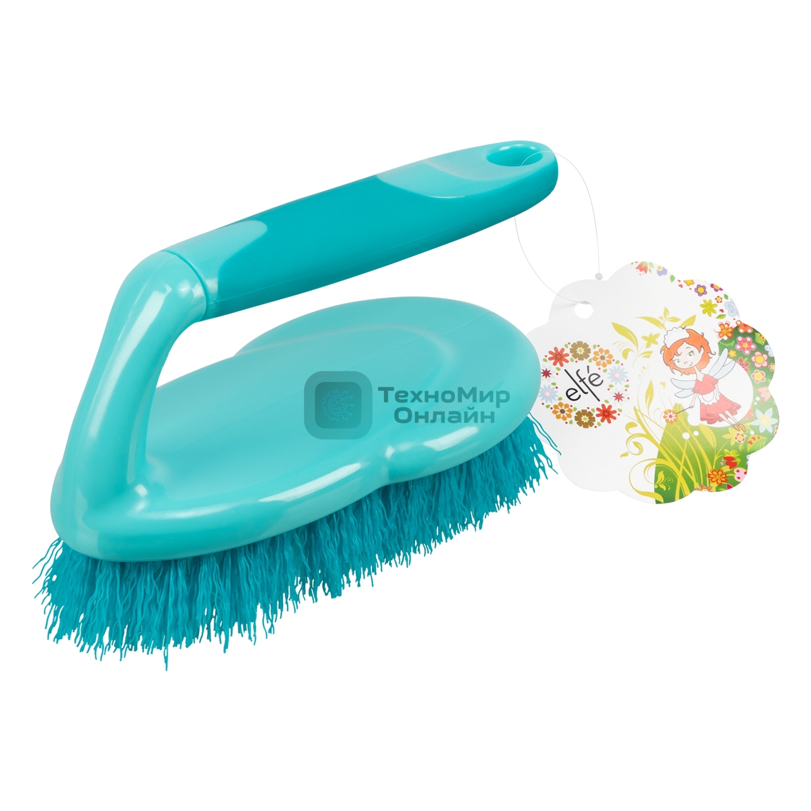 Щетка-утюг 140х72 мм жесткая щетина Elfe