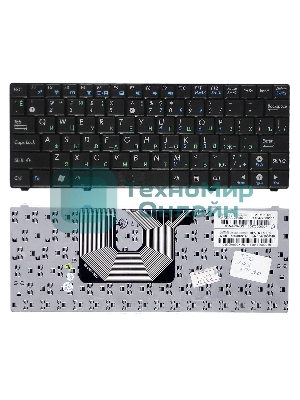 Клавиатура для ноутбука Asus Eee PC 900HA T91 T91MT 900SD Черная