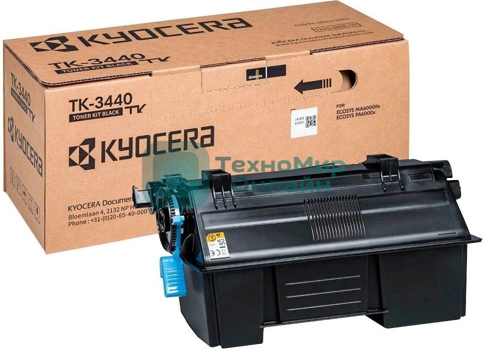 Картридж лазерный Kyocera TK-3440 1T0C0T0NL0 черный (40000 стр.) для Kyocera ECOSYS MA6000ifx MA6000