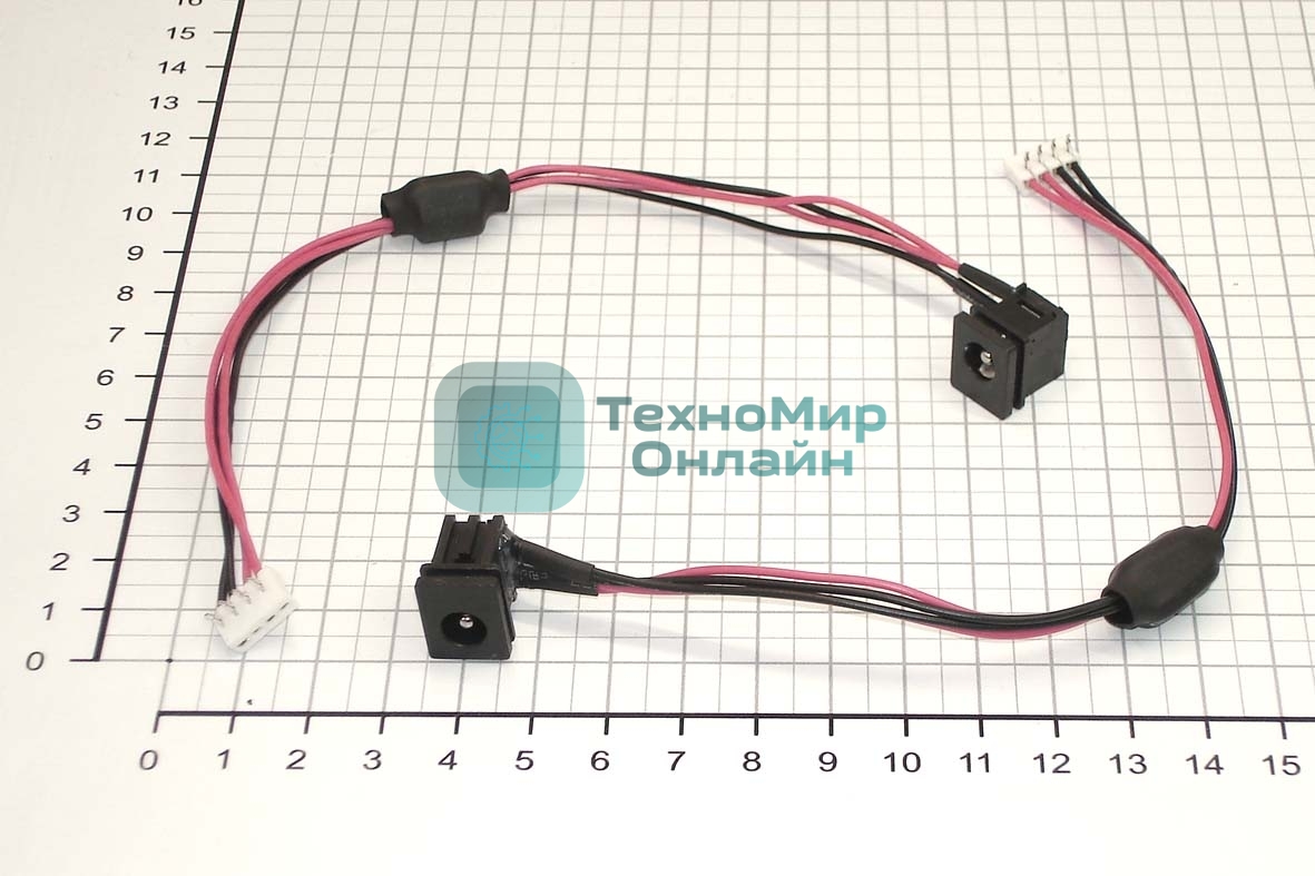 Разъем для ноутбука HY-T0017 Toshiba Satellite M50 M55 с кабелем