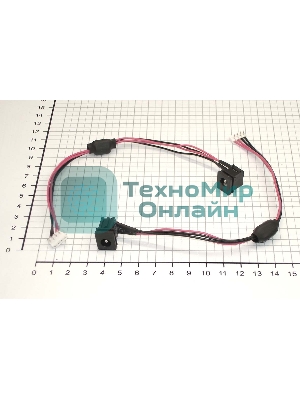 Разъем для ноутбука HY-T0017 Toshiba Satellite M50 M55 с кабелем