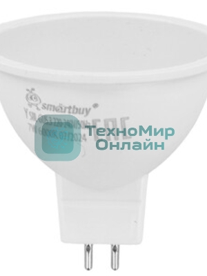 Светодиодная (LED) лампа Smartbuy GU5_3-07W/6000 (SBL-GU5_3-07-60K-N)