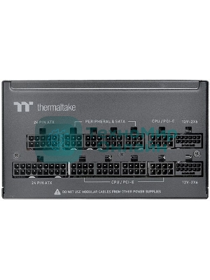Блок питания Thermaltake Toughpower PT/1200W/Fully Modular Non Light/Full Range/Analog/80 Plus Platinum/EU/100% JP CAP/Etched Cables/ATX 3.1
