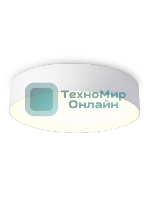 Потолочный светодиодный светильник Ambrella light FV5523 WH белый LED 35W 3000K D300*58 (Без ПДУ)