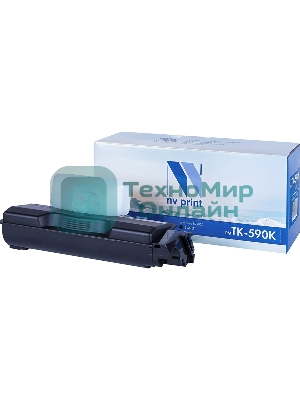 Картридж NVPrint совместимый Kyocera TK-590 Yellow для FS C2026MFP/C2126MFP/C2526MFP/C2626MFP (5000k)