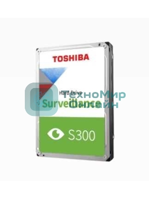 Жесткий диск Toshiba HDD SATA3 4Tb Surveillance S300 (SMR) 5400 256Mb (analog HDWT740UZSVA)