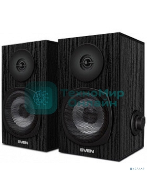 Акустическая система SVEN SPS-575 2.0 черный 6Вт