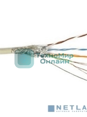 Кабель витая пара Rexant SFTP 4PR 24AWG, cat.5e, STRANDED, бухта 305 м