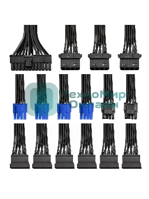 Блок питания серверный 700W ExeGate EX292205RUS ServerPRO 80 PLUS Bronze, 700PPH-SE (ATX, for 3U+ cases, APFC, КПД 89% (80 PLUS Bronze), 12cm fan, 24pin, 2x(4+4)p, 4xPCI-E, 6xSATA, 3xIDE, box, black)