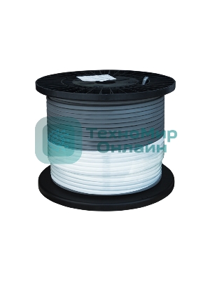 Кабель греющий PROconnect (нагревательный) саморегулирующийся SRL16-2CR, экранированный, 16Вт/м, 0,93мм2/71м, бухта 200м