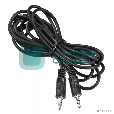 Кабель соединительный аудио Buro Jack 3.5 (m)/Jack 3.5 (m) 3м. черный