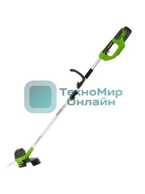Триммер аккумуляторный GREENWORKS G40LT30, 40 В, 4 Ач без аккумулятора, без ЗУ