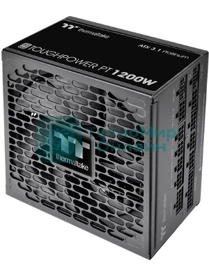 Блок питания Thermaltake Toughpower PT/1200W/Fully Modular Non Light/Full Range/Analog/80 Plus Platinum/EU/100% JP CAP/Etched Cables/ATX 3.1