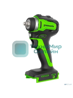 Гайковерт Greenworks G24IW200 аккум. патрон:квад.3/8