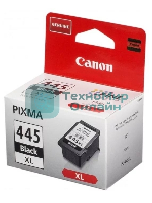 Картридж струйный Canon PG-445XL (8282B001), для Canon MG2540, Черный, 400 стр.