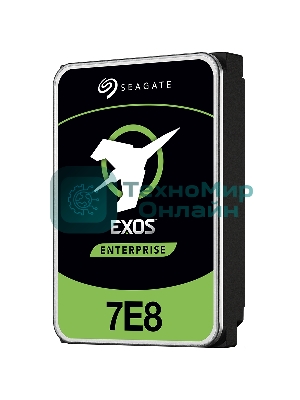 Жесткий диск SEAGATE HDD Server Exos 7E10 512E/4kn (3.5'/ 10Tb/ SAS 12Gb/s/7200rpm)