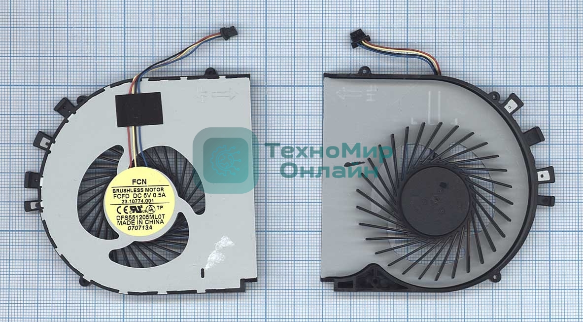 Вентилятор (кулер) для ноутбука Asus VivoBook A450 F450 K450V X450