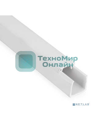 Кабель-канал 40х16 L2000 пластик белый Рувинил РКК-40х16