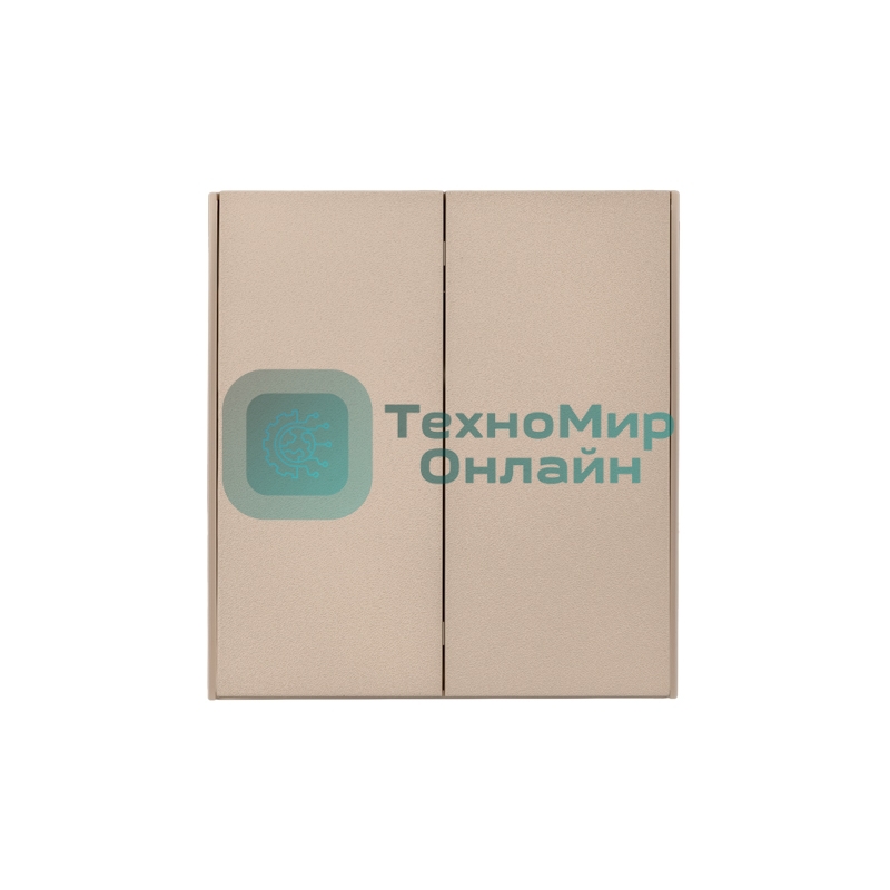 Выключатель KRANZ STRONG 2 кл проходной (переключатель) 10А с/у шелк