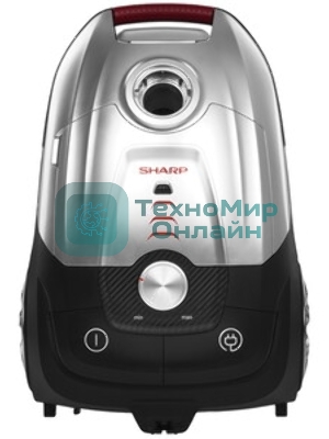 Пылесос Sharp ECJB19RS серебристый, 350/1900 Вт, уборка сухая, пылесборник мешок 2.3 л