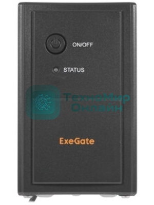 Источник бесперебойного питания ExeGate SpecialPro UNB-500.LED.AVR.4C13 500VA/300W, LED, AVR, 4*C13, черный