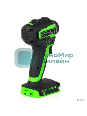 Гайковерт Greenworks G24IW200 аккум. патрон:квад.3/8