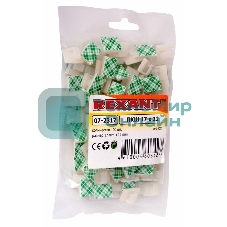 Площадка самоклеящаяся c клипсой под шлейф Rexant (ПКШ) 17х12 мм, упаковка 100 шт.