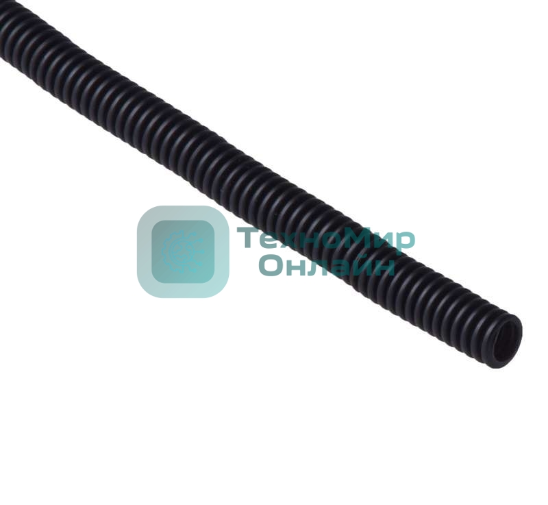 Труба гофрированная ПНД d20 мм легкая с зондом черный (уп. 20 м) Рувинил 22001(20)