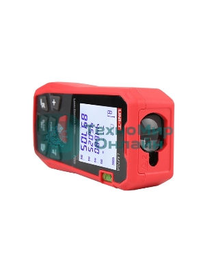 Лазерный дальномер UNI-T LM120A Диапазон расстояний (120 м); Тип дисплея (ЖК); Единицы измерения (м/фут/дюйм); Основа измерения (спереди/сзади);