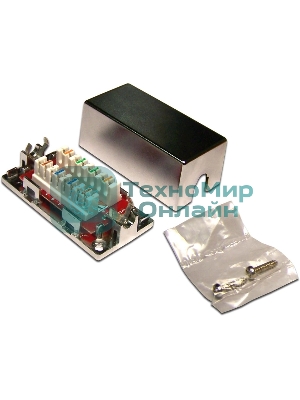 Соединитель Lanmaster LAN-CNB-UTP5E (упак.:1шт) 1м белый