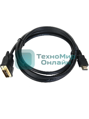 Кабель HDMI to DVI-D (19M -25M) 2м, TV-COM LCG135E-2M