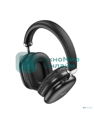 Беспроводные/проводные наушники HOCO W35 Max черный, полноразмерные, Bluetooth + проводной, до 90 ч.