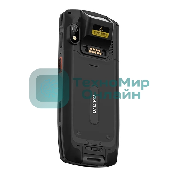 Терминал сбора данных UROVO DT40S: Android 12/1.8 GHz/8хCore, Cortex A53/Qualcomm SD 450/RAM 3 GB/ROM 32 GB/UROVO SE2030W/2D Imager/4.0