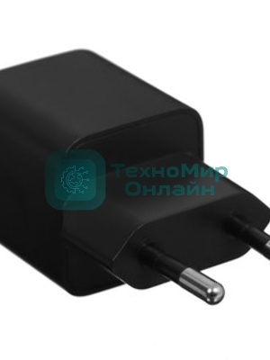Сетевое зарядное устройство Rexant с двумя портами USB-A и Type-C, 20Вт GaN