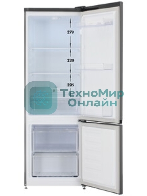 Холодильник Beko B1RCSK251G серый двухкамерный 175/65 л морозилка снизу, капельная система