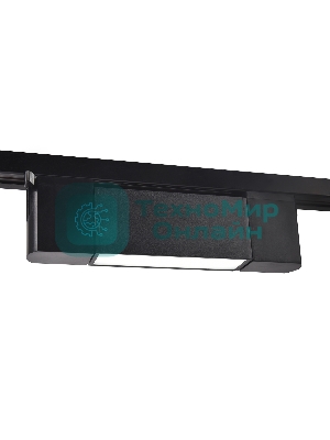 Трековый однофазный светодиодный светильник Ambrella light GL6660 BK черный LED 6W 4200K