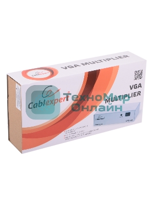 Разветвитель GVS122 Разветвитель сигнала VGA на 2 монитора (Gembird)