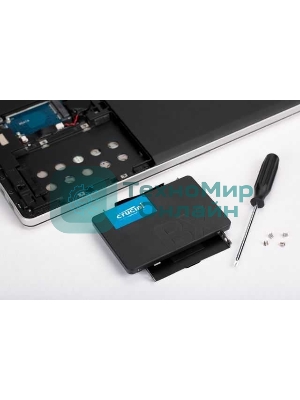 Накопитель SSD Crucial BX500, 2Tb, SATA III, 2.5