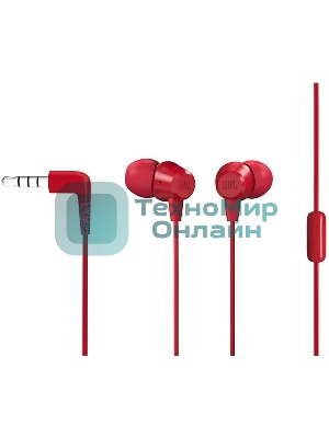 Гарнитура JBL C50HI красный